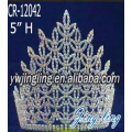 Small Leaves Rhinestone Miss Pageant Crown